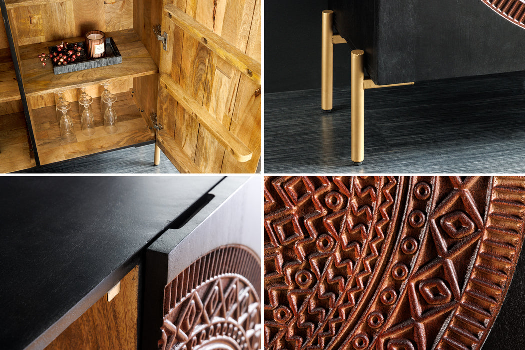 Highboard Ornament 120cm Mango
