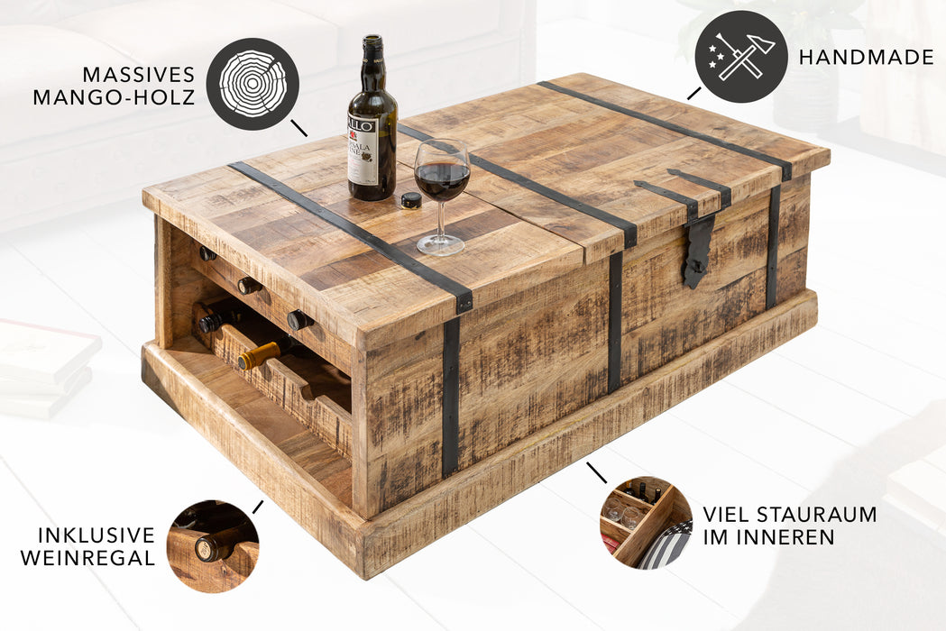 Couchtisch Bodega 100cm Mango