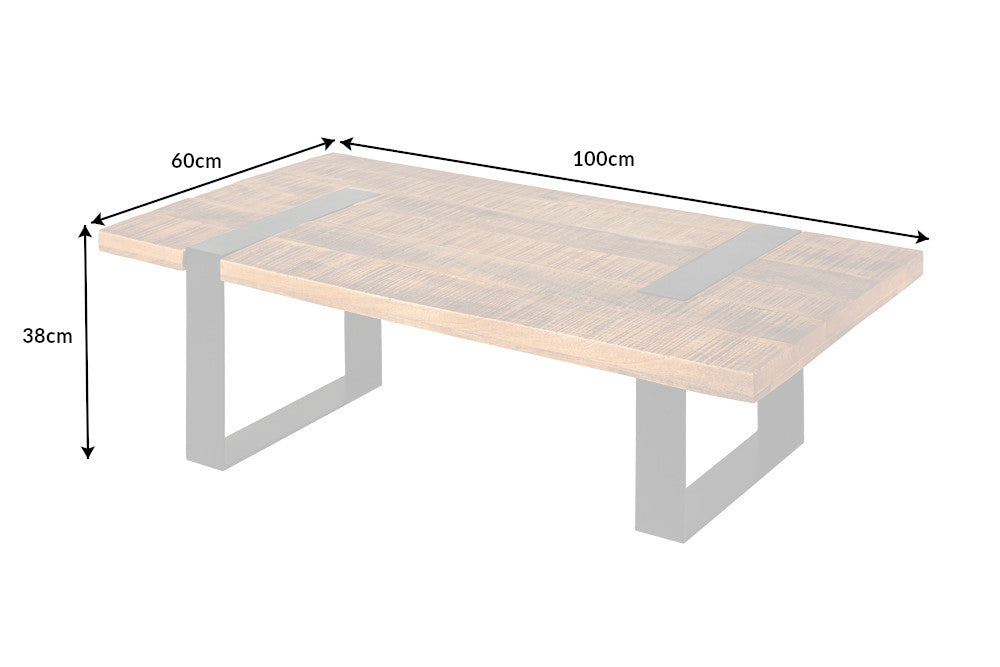 Couchtisch Blacksmith 100cm Mango
