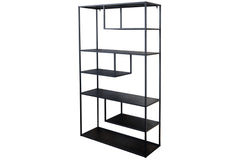 Regal Titanium Pro 180cm schwarz Metallregal Industrial-Stil