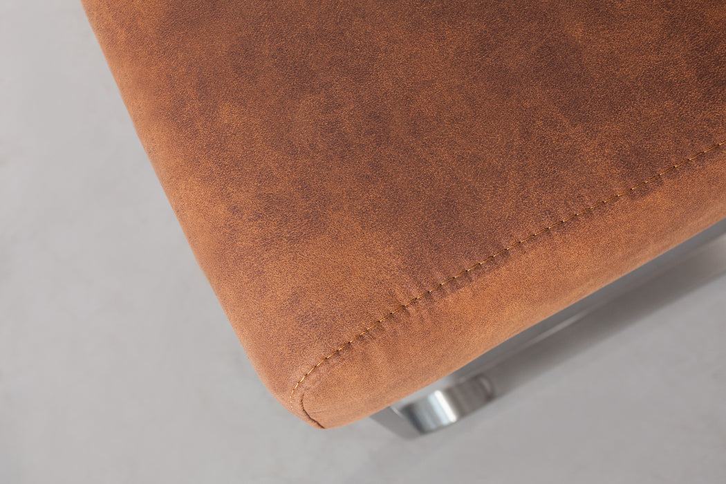 Freischwinger Ease Vintage Light Braun