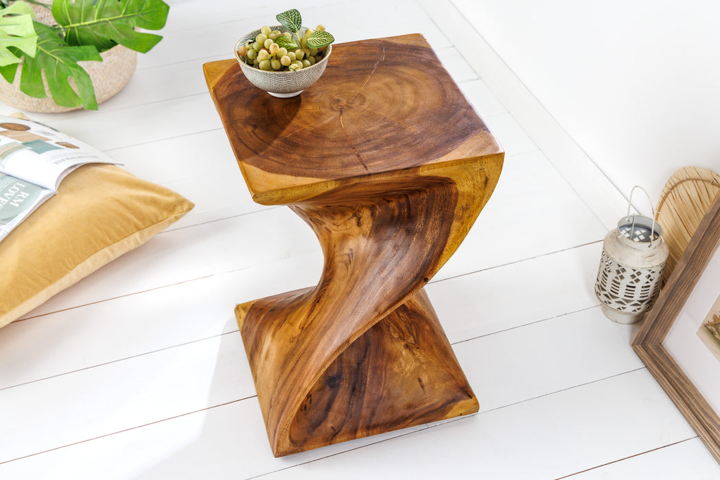 Beistelltisch Helix 45cm natur