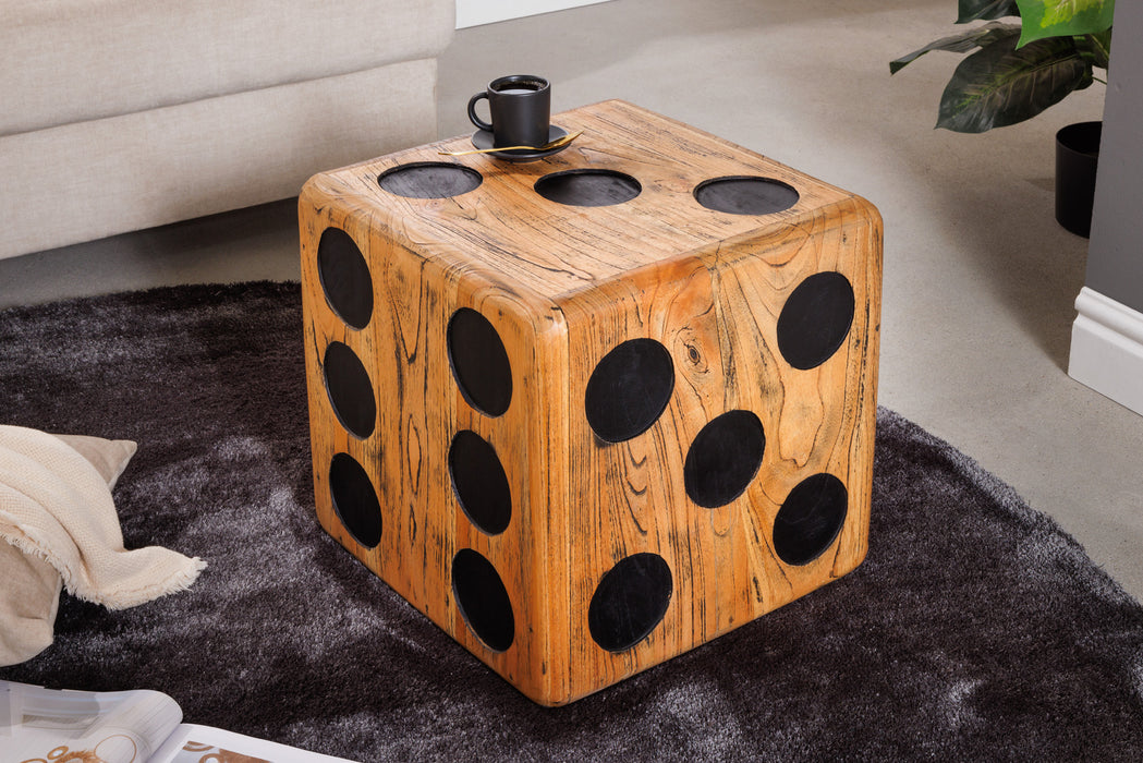 Beistelltisch Block 40cm natur