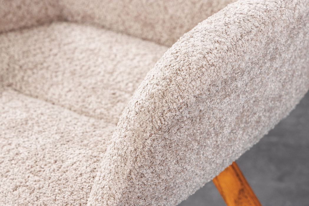 Design Stuhl Nordic Sea Eiche beige drehbar