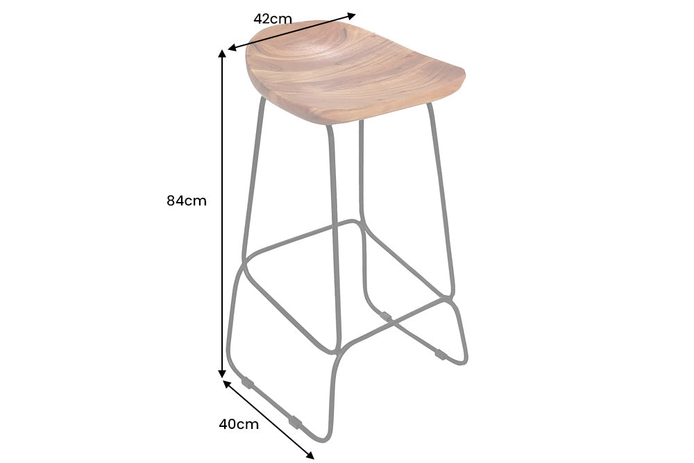 Barhocker Engelberg 85cm Akazie