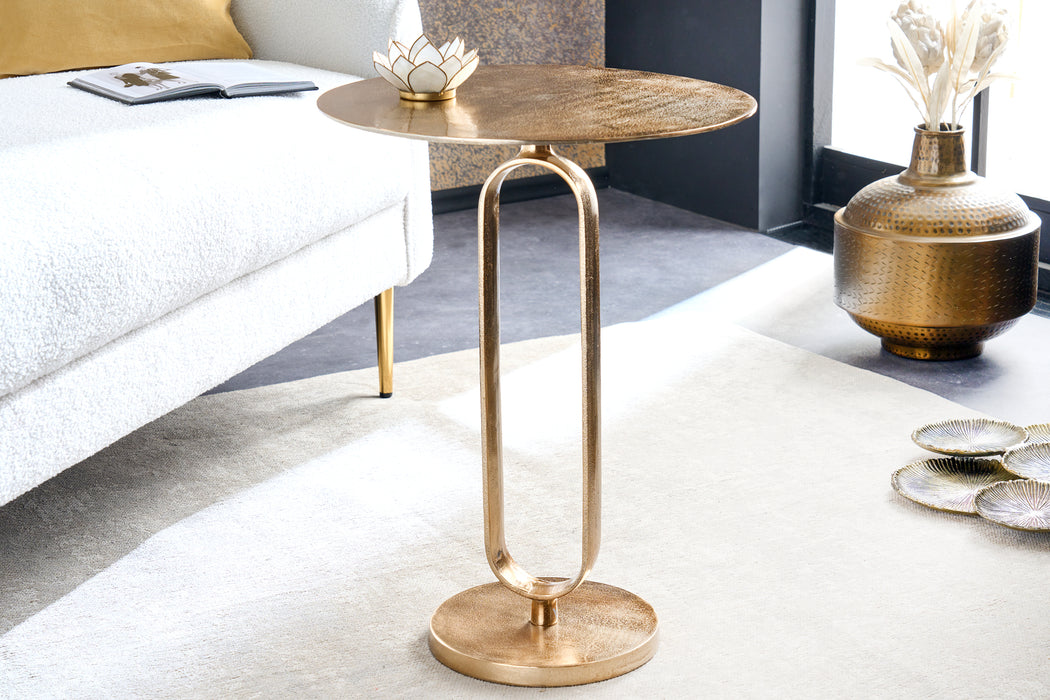 Beistelltisch Eleganz 60cm gold