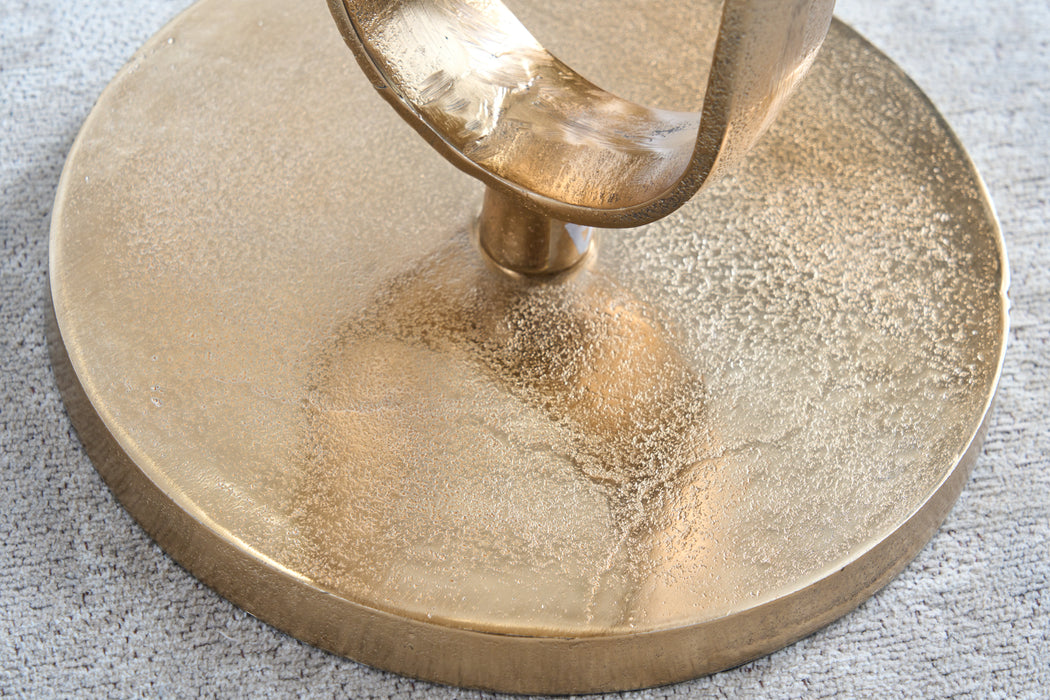 Beistelltisch Eleganz 60cm gold