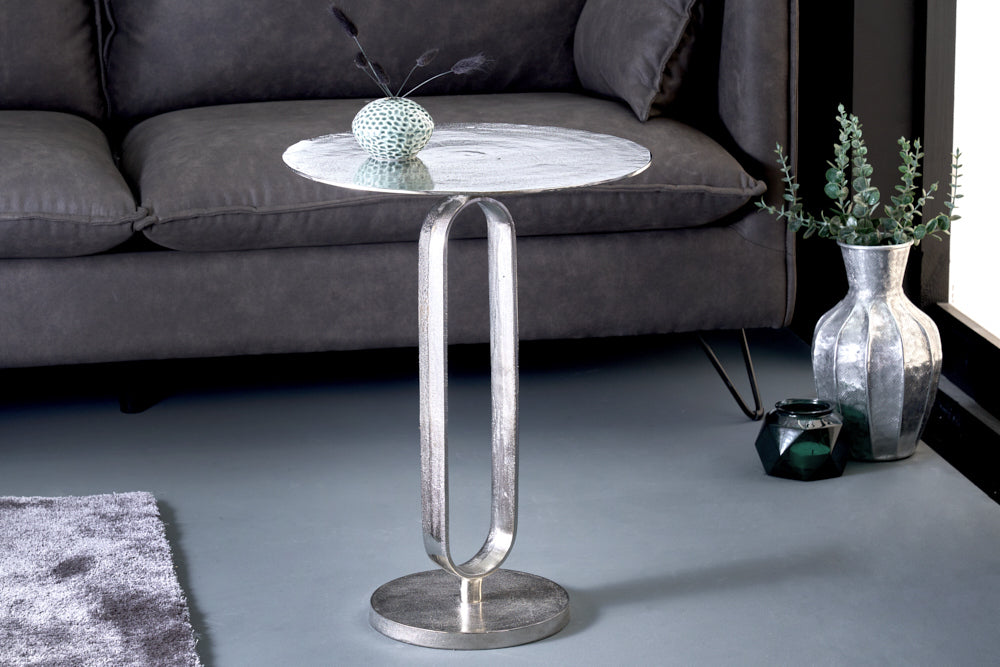 Beistelltisch Eleganz 60cm silber