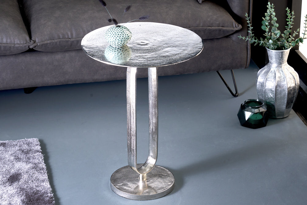 Beistelltisch Eleganz 60cm silber