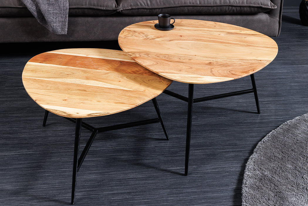 Couchtisch Natural Elegance 60cm Akazie
