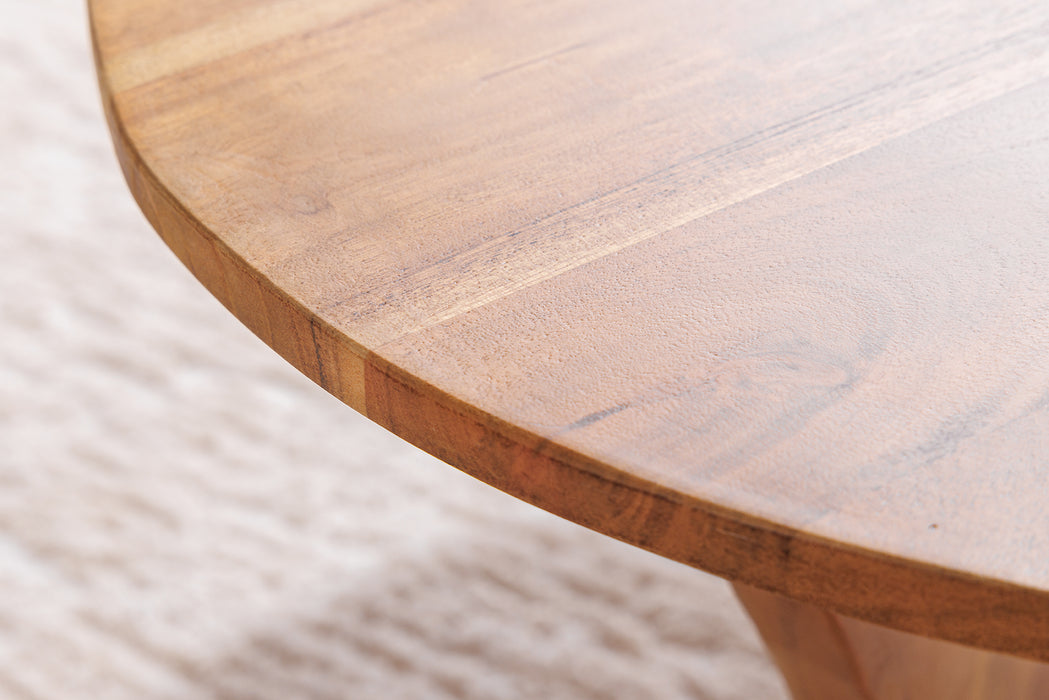 Couchtisch Design 70cm Akazie honey finish