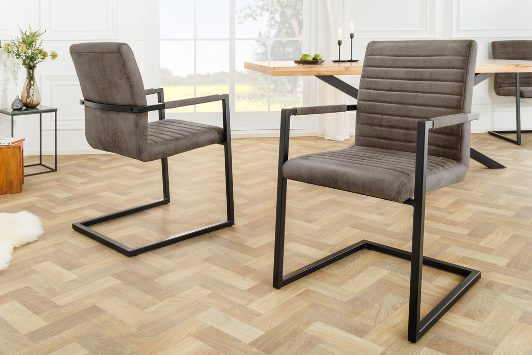 Freischwinger Penthouse taupe grau anthrazit