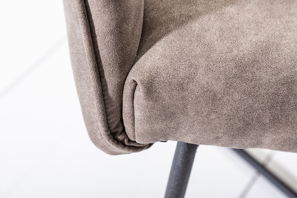 Stuhl Penthouse Strukturstoff vintage taupe